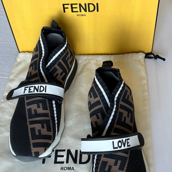 Fendi Rockoko Knit Sneaker - Picture 9 of 13